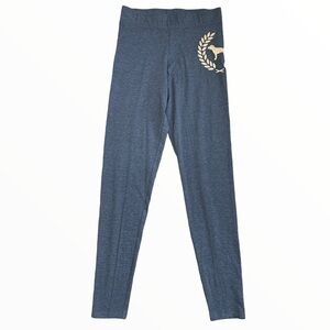 PINK Victoria’s Secret Campus Dog Leggings With Elastic Waist Grey Size Small